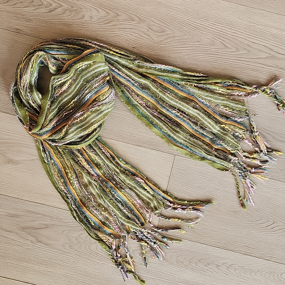 Multicolor Striped Scarf